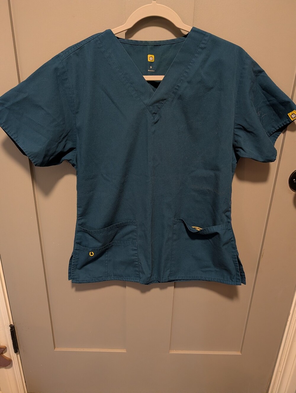Small Wonderwink Teal Scrub Set